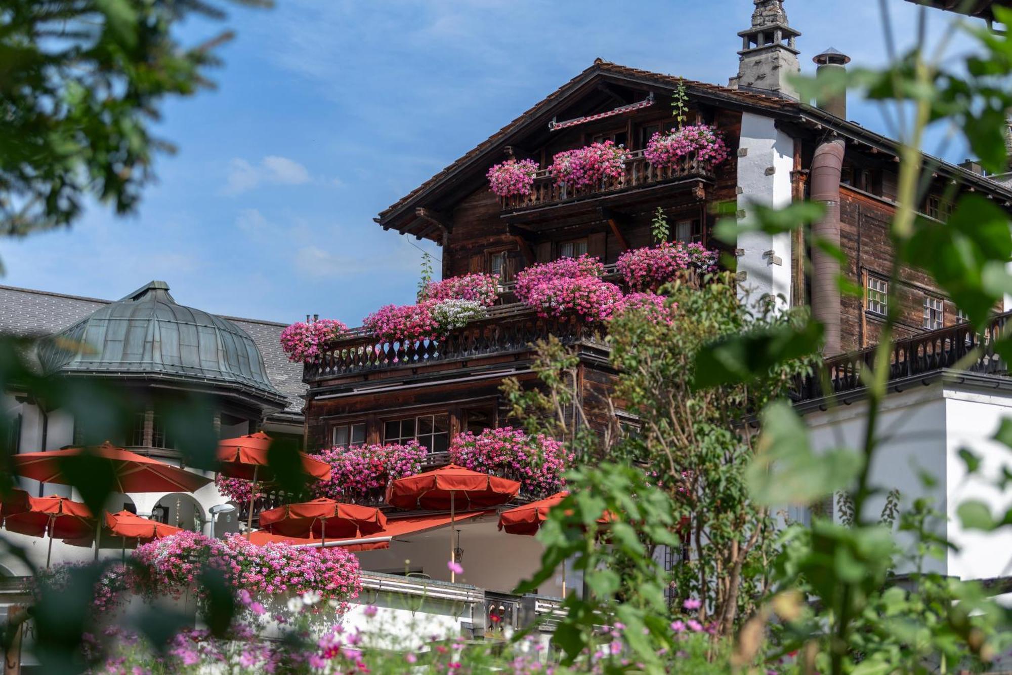 Hotel Chesa Grischuna Klosters Exterior foto
